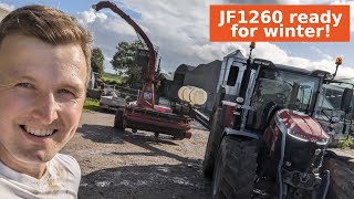 WHY I bought a TRAILED harvester over a SP | REPAIRS and a WASH for the JF1260
