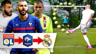 Karim BENZEMA CHALLENGE ! (Le meilleur joueur Français est de retour)