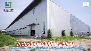 3d modeling industrial peb building bolted connection steel fire prevention