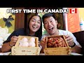 Full day of eating in toronto canada  dim sum  truffle pasta  donuts  oxtails