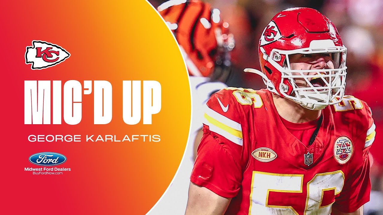 George Karlaftis was Mic'd Up for Week 17 vs. Cincinnati
