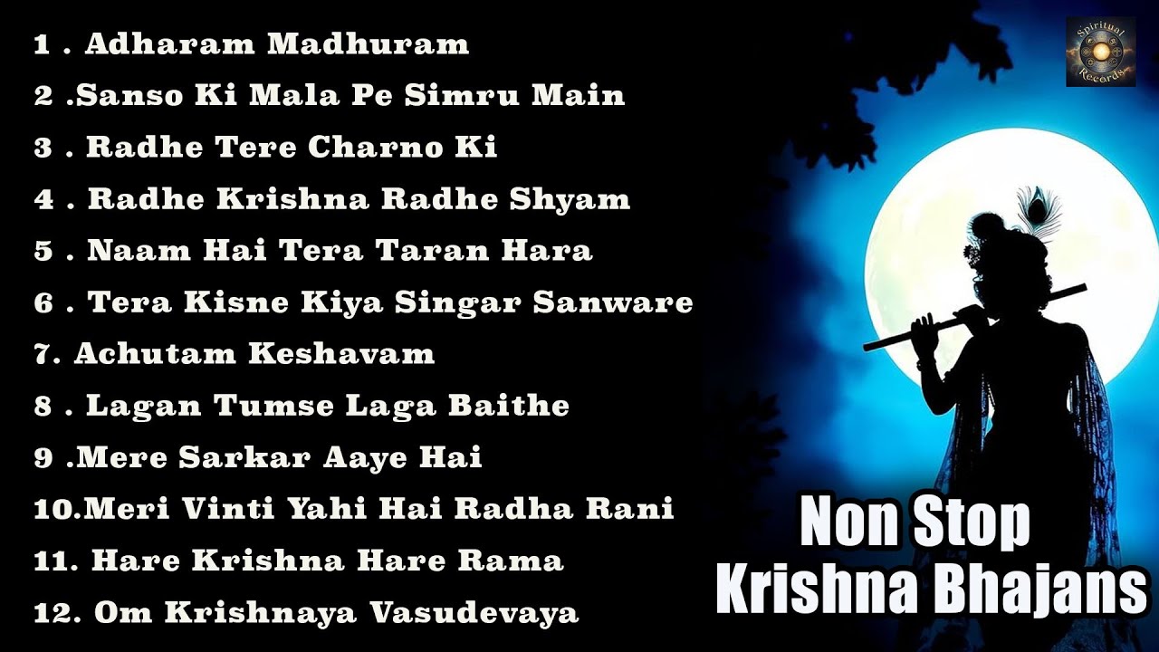 🌸 Nonstop Radha Krishna Bhakti Songs 2025 | Morning Krishna Bhajans | Peaceful Devotional Music 🙏