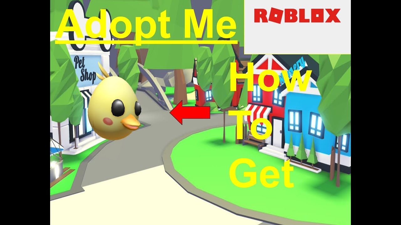 Adopt Me "How To Get Adopt Me Chick" YouTube