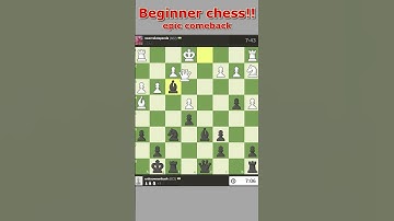 Beginner chess!! chess match highlight// 03 Oct 23       #short  #chess  #chessgame  #chesscom