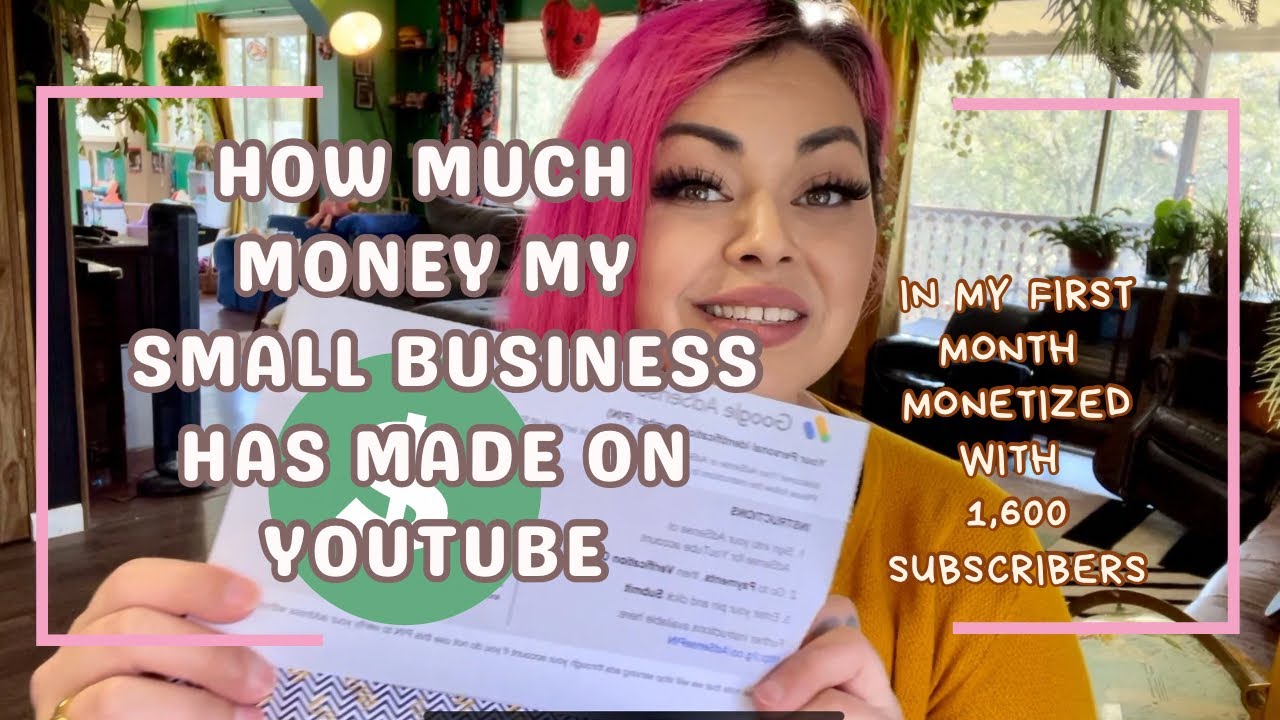 How much money I made on YouTube in my first month being monetized ...