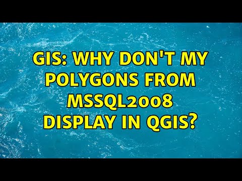 GIS: Why don't my polygons from MSSQL2008 display in QGIS?