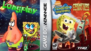 SpongeBob Creature from the Krusty Krab (GBA) - Longplay | 100% [4K]