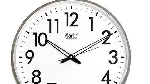 Clock Using Geogebra