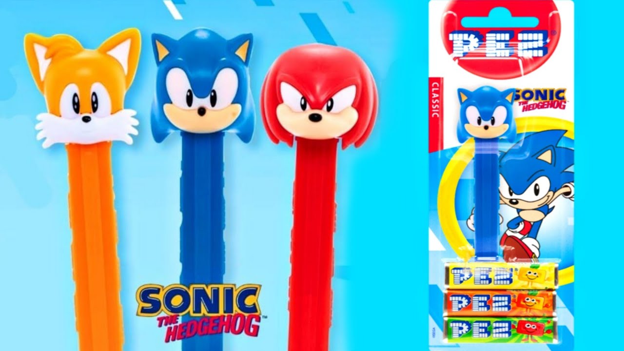 Sonic PEZ Dispenser & Candy, Sonic the Hedgehog