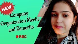Merits and Demerits of Company organization for Nta UGC NET CommerceClass xi B.St