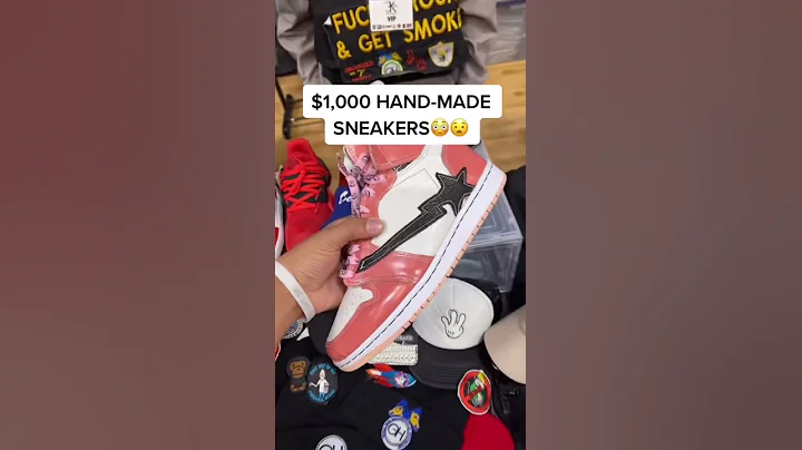 $1,000 HAND-MADE TRAVIS SCOTT SNEAKERS!!! *ARE THESE HEAT OR SLEEP?!* #shorts