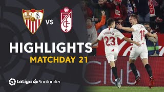 Highlights Sevilla FC vs Granada CF (2-0)