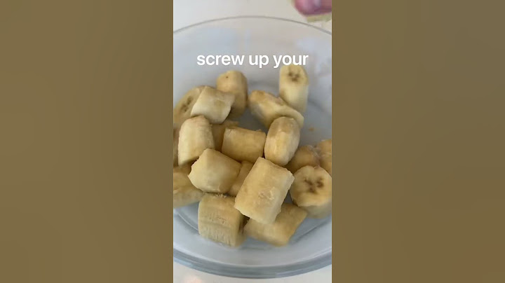 Hot take on banana “ice cream” 🍌 #shorts