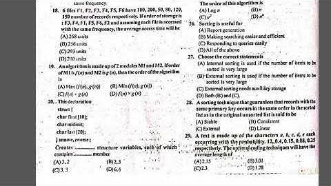 Data structures|50+questions|DSSSB PGT TGT COMPUTER SCIENCE
