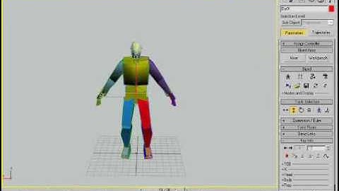 3DMax - Cryengine 2 Animation body