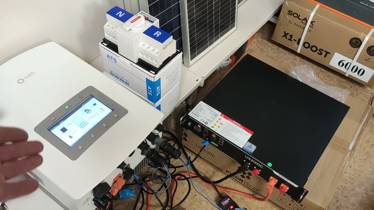 Solis RHI-5K-48ES-5G плюс Pylontech US2000C отличный  ИБП