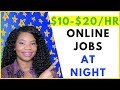 Work-From-Home Night Jobs! Now Hiring. Entry Level | Online, Remote Work-At-Home Jobs October 2019