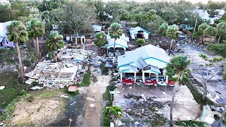 Thumbnail for Hurricane Helene Historic Storm Surge Devastates Cedar Key, Florida