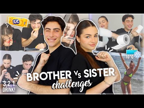 SISTER VS BROTHER CHALLENGE