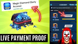 Magic Diamond App Payment Proof | Free Fire New Diamonds Earning App | Free 100000 DIAMONDS screenshot 5