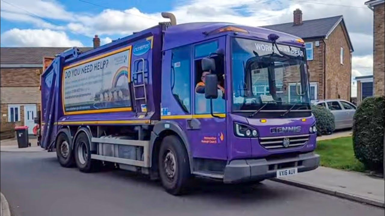 Dennis Elite 6 Bin Lorry On General Waste AUV YouTube dennis-elite-6-bin-lorry-on-general-waste-auv-youtube