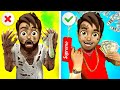 How To Make Money FAST as a TEEN | FUNNY START UPS | Funny School Situations by La La Life Emoji