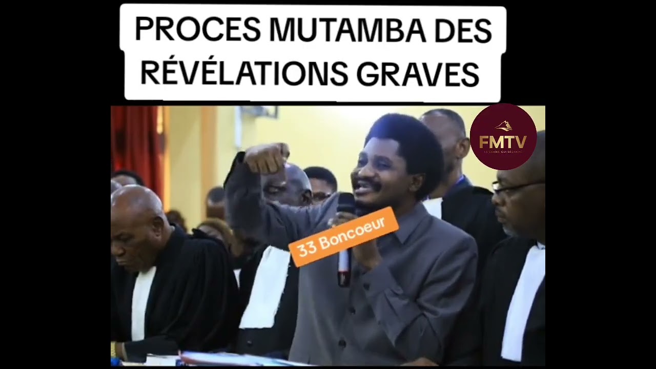 REGARDEZ 🛑CONSTANT MUTAMBA FAIT DES GRAVES RÉVÉLATIONS À SON PROCÈS