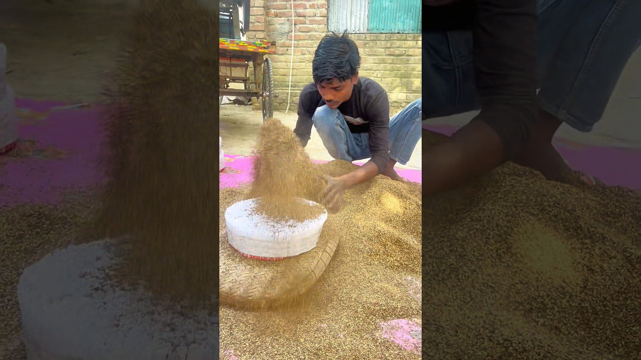 Amazing bidi tobacco smoking technique 😱 