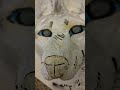 White Doberman mask! #therian #furry #mask #edit #doberman #dog #lgbt #lgbtq #fyp #craft #community