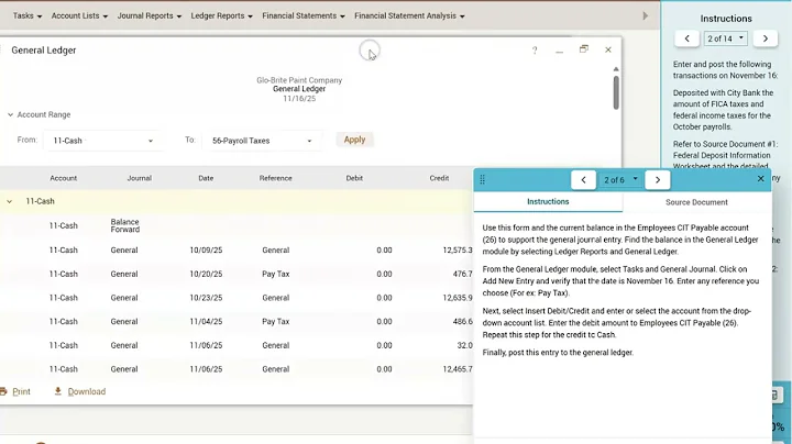 Payroll Project Module 5