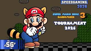 HighFlyer28 vs HUmanMustard. SMB3 Randomizer Tournament 2026