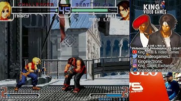 KING VIDEO GAMES  KOF 2002 NEO GEO ARCADE MVS THE KING OF FIGHTERS 2002