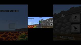 (kale savunması serisi)köylüler vs zombiler 1. dalga 1. gün #shorts #oyun #keşfet #minecraft #short