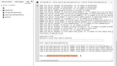 convert tensorflow 1 to tensorflow 2 on google colab.ipynb - Colaboratory