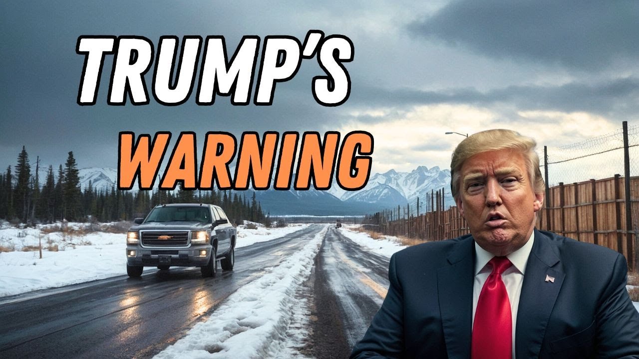 Trump Sounds the Alarm: US-Canada Border Crisis