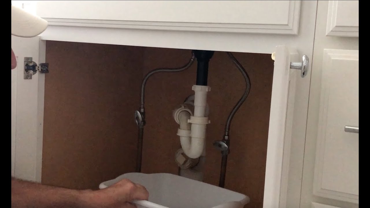 earring down bathroom sink