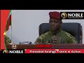 Burkina Faso President Ibrahim Traore Surprises Us with English