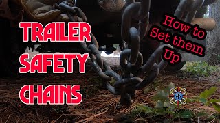 Safety Chains on your Trailer