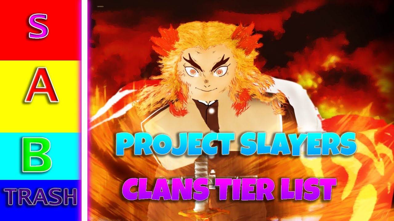 Project Slayers: Clan Tier List