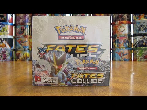 fates collide booster box opening XY: Please note that this listing is for a single booster pack Fates Collide Pokemon Booster Box