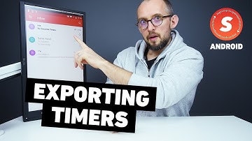 Exporting Timers to Backup or Share | Seconds Interval Timer | Android