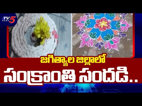 జగిత్యాల జిల్లాలో సంక్రాంతి సందడి..Sankranthi Celebrations in Jagtial district.| TV5 News - TV5NEWS