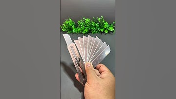 Dao rọc giấy đa năng, thép không gỉ cao cấp #shots #review #thietbigiadung #xuhuongyoutube