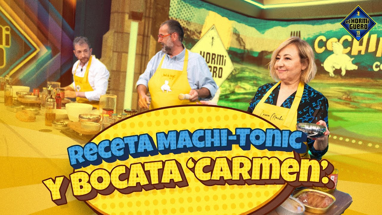 David de Jorge prepara una Machi-Tonic y Bocata ‘Carmen’ - El Hormiguero