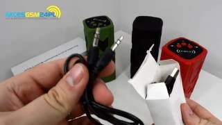 Pancerny Głośnik Bluetooth Wodoorprny 6W Z Nfc Ipx4, Hybrid Waterproof Bluetooth Speaker.