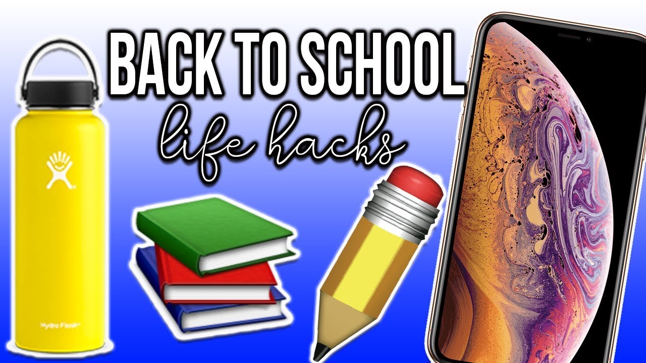 15 BACK TO SCHOOL LIFE HACKS 2019-2020! - YouTube