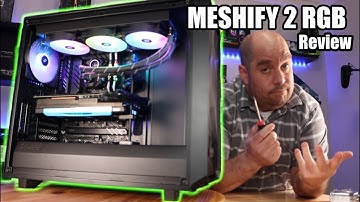Fractal Design Meshify 2 RGB PC Case Review - PC Build and Testing