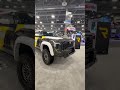 NFAB Tundra tow hook mount bull bar style at SEMA 2023