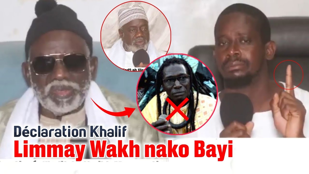 🔴 Urgent Déclaration Khalif Cheikh Moussa Cissé sur Affaire de Moussa Diagne