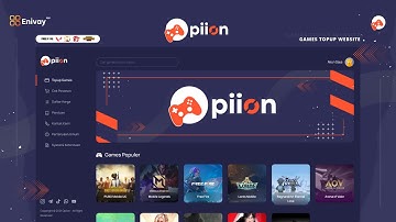 Web Topup Games Opiion - Auto Integrasi Digiflazz dan Tripay